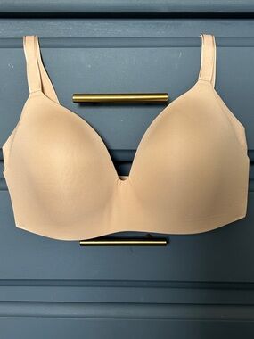 Knix WingWoman Contour Wireless Bra Nude T-Shirt Bra